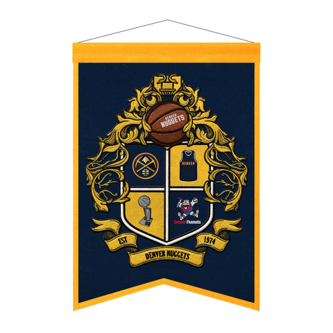 Denver Nuggets<br>Winning Streak Team Crest Banner