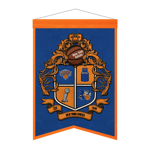 New York Knicks<br>Winning Streak Team Crest Banner