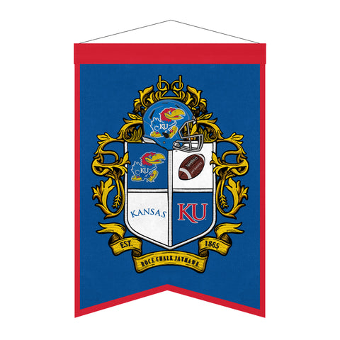 Kansas Jayhawks<br>Winning Streak Team Crest Banner