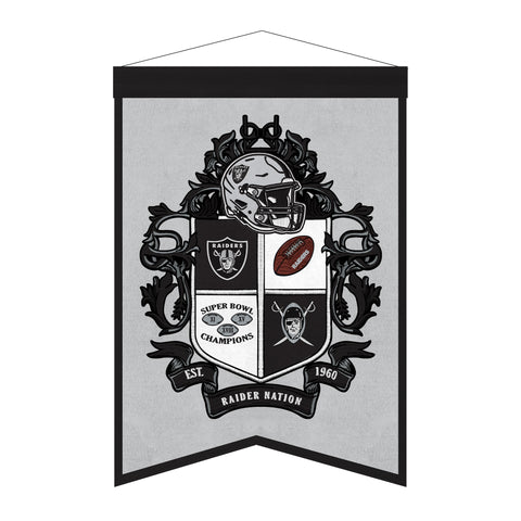 Las Vegas Raiders<br>Winning Streak Team Crest Banner