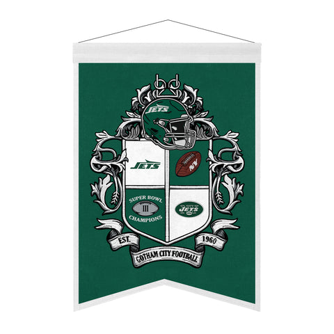 New York Jets<br>Winning Streak Team Crest Banner