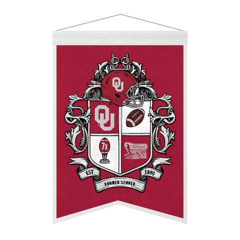 Oklahoma Sooners<br>Winning Streak Team Crest Banner
