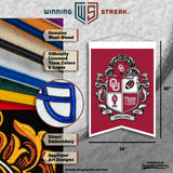 Oklahoma Sooners<br>Winning Streak Team Crest Banner