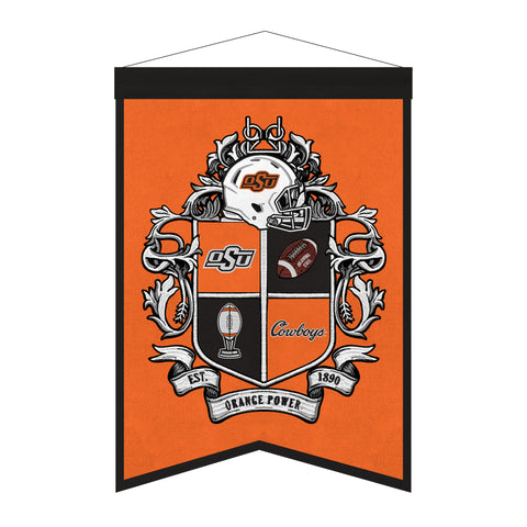 Oklahoma State Cowboys<br>Winning Streak Team Crest Banner