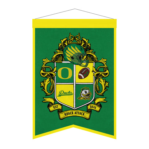 Oregon Ducks<br>Winning Streak Team Crest Banner