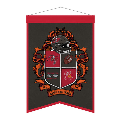 Tampa Bay Buccaneers<br>Winning Streak Team Crest Banner