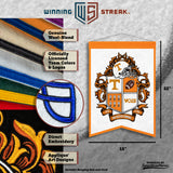 Tennessee Volunteers<br>Winning Streak Team Crest Banner