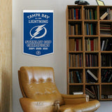 Tampa Bay Lightning<br>Winning Streak Dynasty Banner