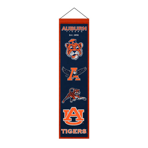 Auburn Tigers<br>Winning Streak Heritage Banner