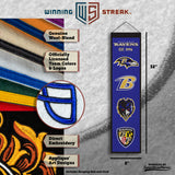 Baltimore Ravens<br>Winning Streak Heritage Banner