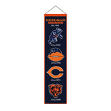 Chicago Bears<br>Winning Streak Heritage Banner