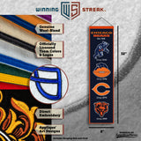 Chicago Bears<br>Winning Streak Heritage Banner