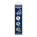 Dallas Cowboys<br>Winning Streak Heritage Banner