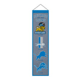 Detroit Lions<br>Winning Streak Heritage Banner