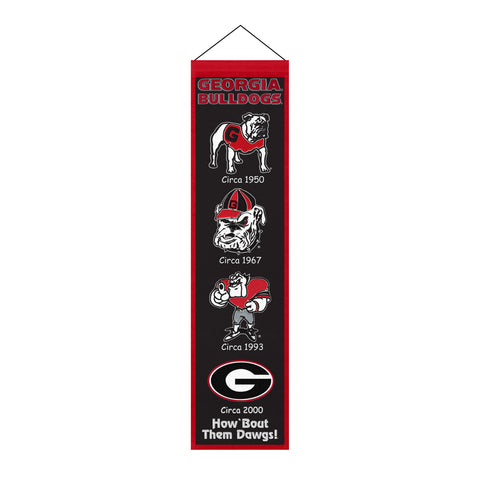 Georgia Bulldogs<br>Winning Streak Heritage Banner