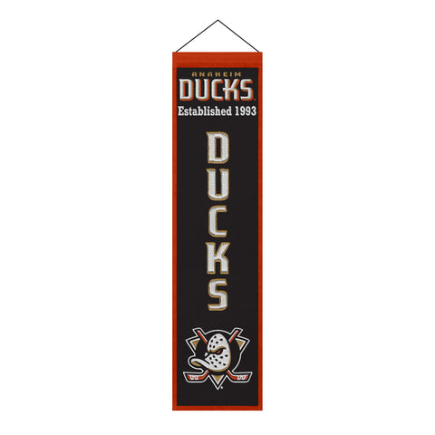 Anaheim Ducks<br>Winning Streak Heritage Banner
