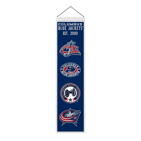Columbus Blue Jackets<br>Winning Streak Heritage Banner