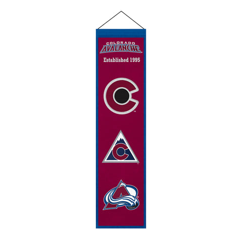 Colorado Avalanche<br>Winning Streak Heritage Banner
