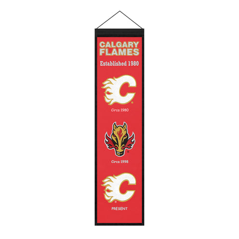 Calgary Flames<br>Winning Streak Heritage Banner