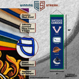 Vancouver Canucks<br>Winning Streak Heritage Banner
