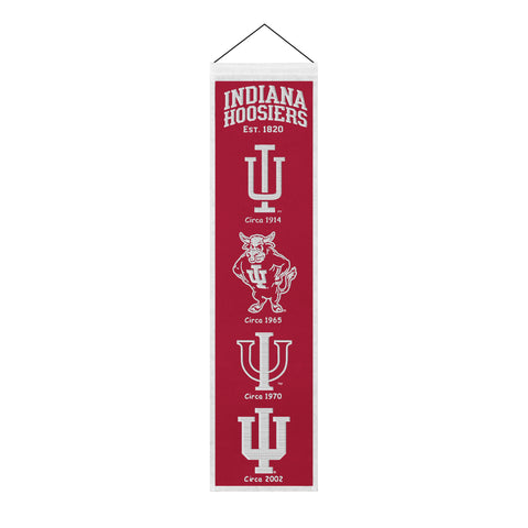 Indiana Hoosiers<br>Winning Streak Heritage Banner