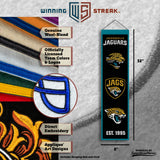 Jacksonville Jaguars<br>Winning Streak Heritage Banner