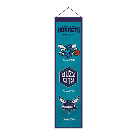 Charlotte Hornets<br>Winning Streak Heritage Banner