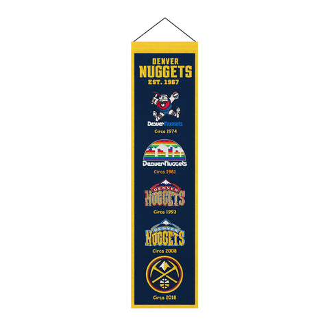 Denver Nuggets<br>Winning Streak Heritage Banner