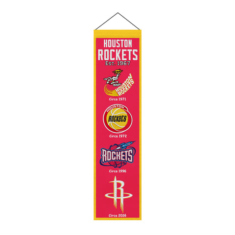 Houston Rockets<br>Winning Streak Heritage Banner