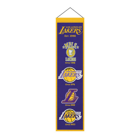 Los Angeles Lakers<br>Winning Streak Heritage Banner