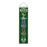 Milwaukee Bucks<br>Winning Streak Heritage Banner