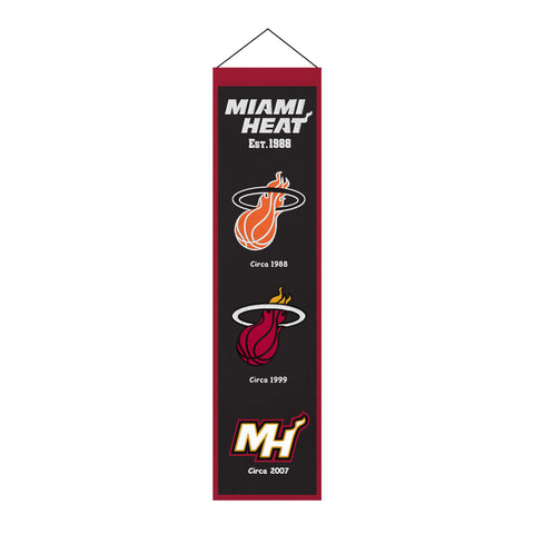 Miami Heat<br>Winning Streak Heritage Banner
