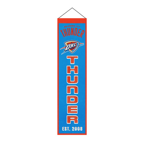 Oklahoma City Thunder<br>Winning Streak Heritage Banner