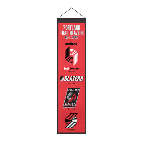 Portland Trail Blazers<br>Winning Streak Heritage Banner