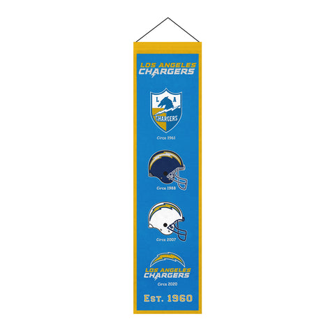 Los Angeles Chargers<br>Winning Streak Heritage Banner