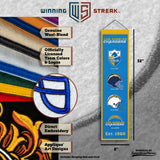 Los Angeles Chargers<br>Winning Streak Heritage Banner