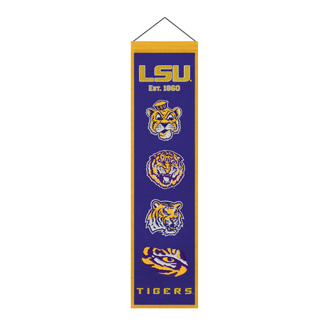 LSU Tigers<br>Winning Streak Heritage Banner
