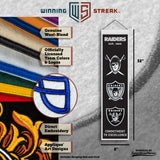 Las Vegas Raiders<br>Winning Streak Heritage Banner