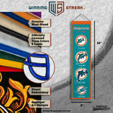 Miami Dolphins<br>Winning Streak Heritage Banner