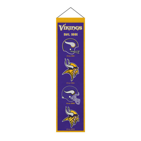 Minnesota Vikings<br>Winning Streak Heritage Banner