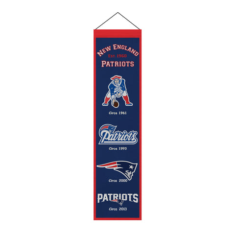 New England Patriots<br>Winning Streak Heritage Banner