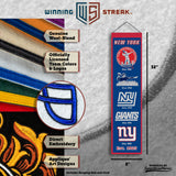 New York Giants<br>Winning Streak Heritage Banner