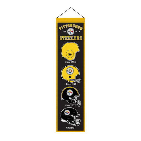 Pittsburgh Steelers<br>Winning Streak Heritage Banner