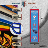 Tennessee Titans<br>Winning Streak Heritage Banner