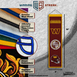 Washington Commanders<br>Winning Streak Heritage Banner