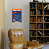 New York Knicks In 5<br>Winning Streak Team Crest Banner