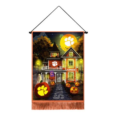 Clemson Tigers<br>Winning Streak LED Tapestry Halloween