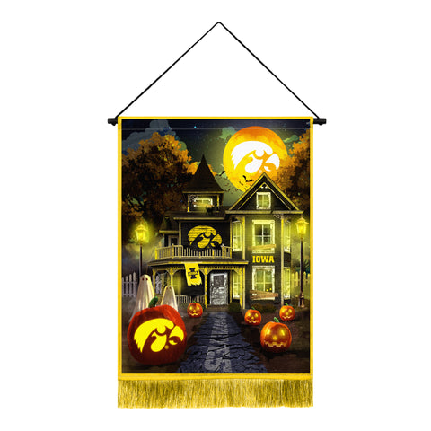 Iowa Hawkeyes<br>Winning Streak LED Tapestry Halloween