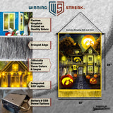 Iowa Hawkeyes<br>Winning Streak LED Tapestry Halloween