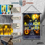 Indianapolis Colts<br>Winning Streak LED Tapestry Halloween
